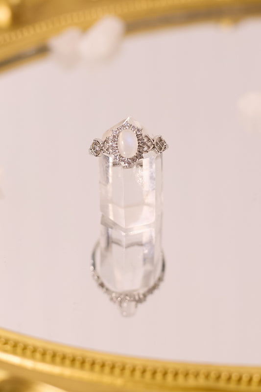 R061-藍月亮S925開口戒指