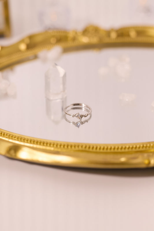 R066-馬島月光S925開口戒指