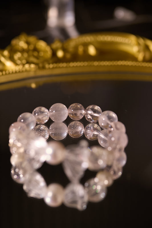 C093-粉晶·粉阿賽·白水晶