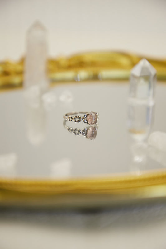 R017-超七S925開口戒指