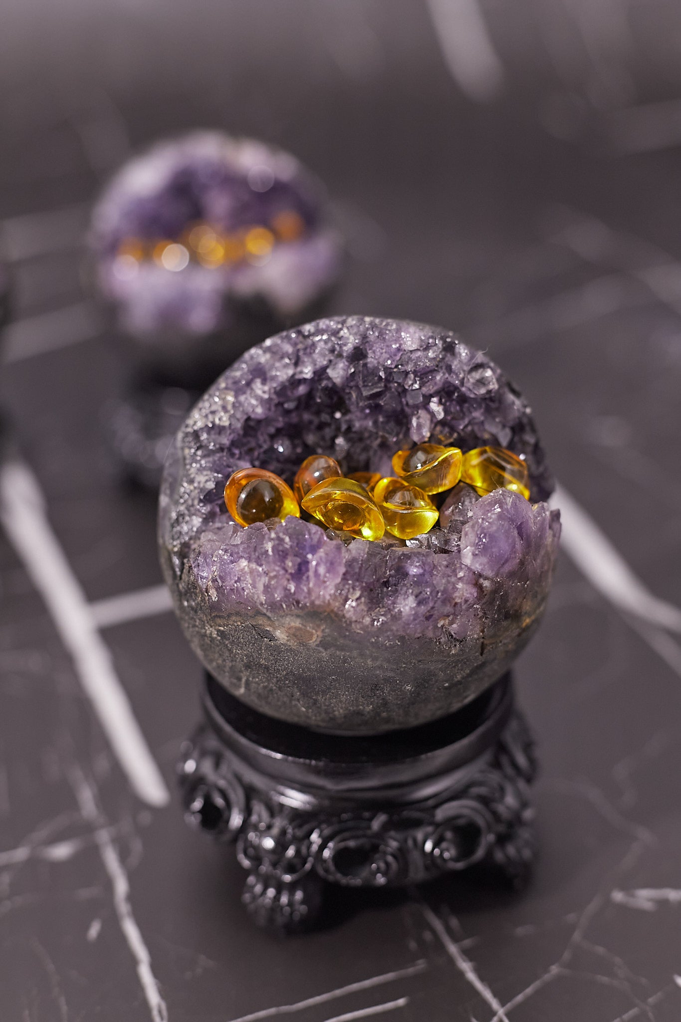 AME001-5 - 紫晶開口笑