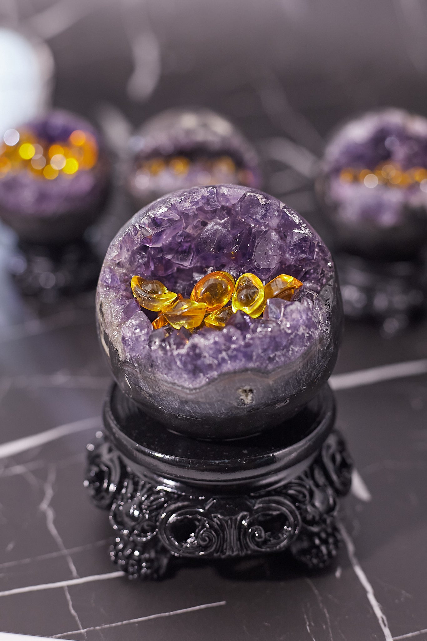 AME001-6 - 紫晶開口笑