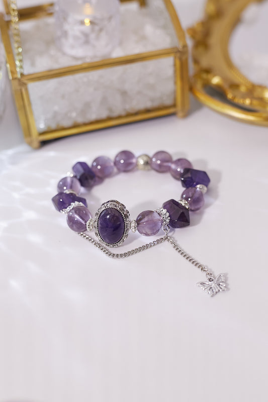 C034-烏拉圭紫水晶·巴西紫水晶