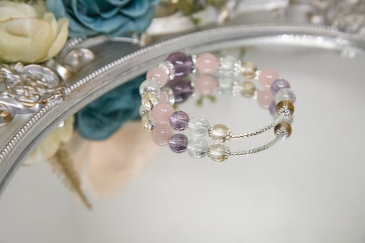 C009-紫晶.粉晶.綠阿賽.黃晶