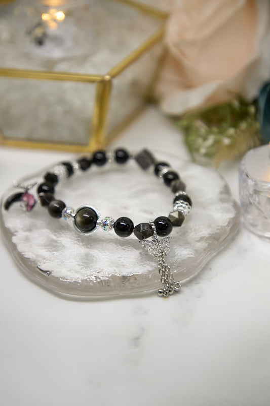 C023-烏金黑曜石・銀曜石・金曜石