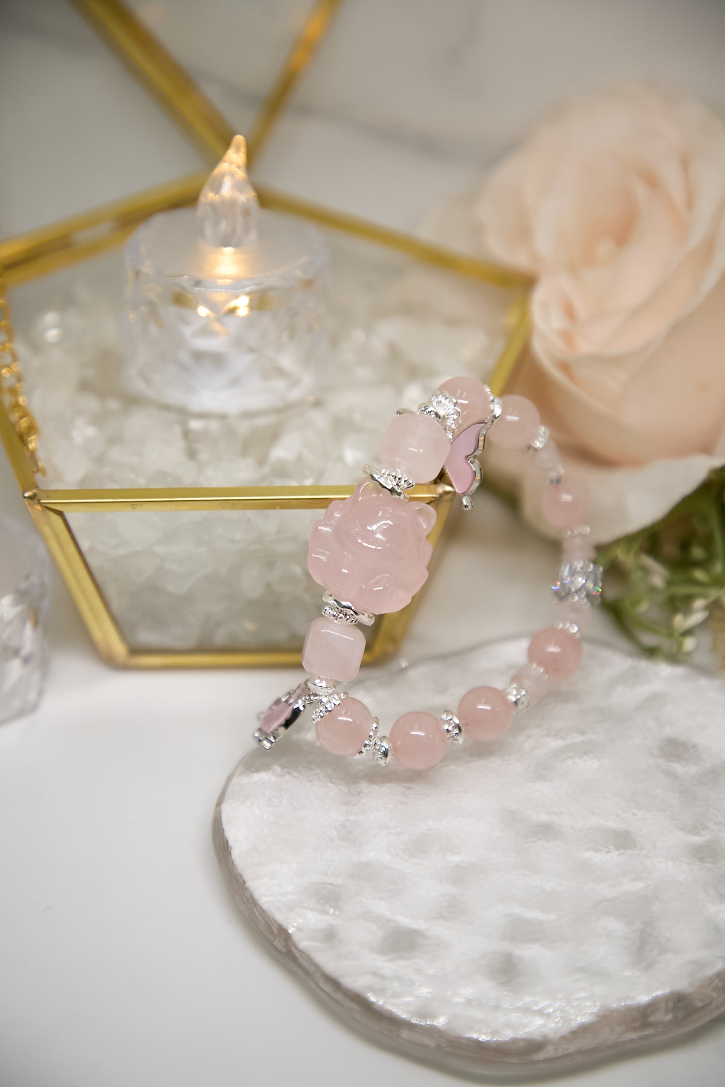 C024-粉晶九尾狐・粉晶