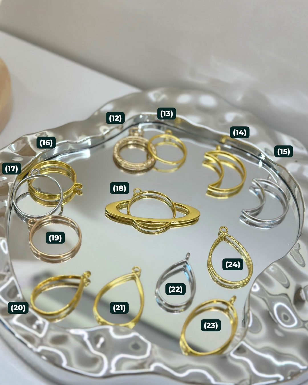 客製化七色花符牌