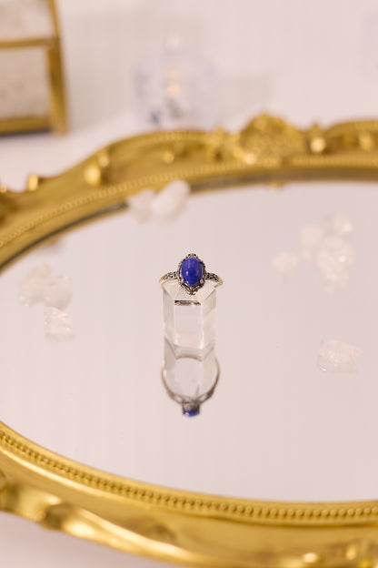 R056-青金石S925開口戒指