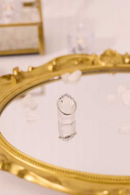 R057-坦桑石鋯石S925開口戒指