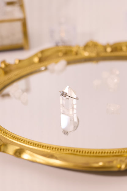 R064-馬島月光花形S925開口戒指