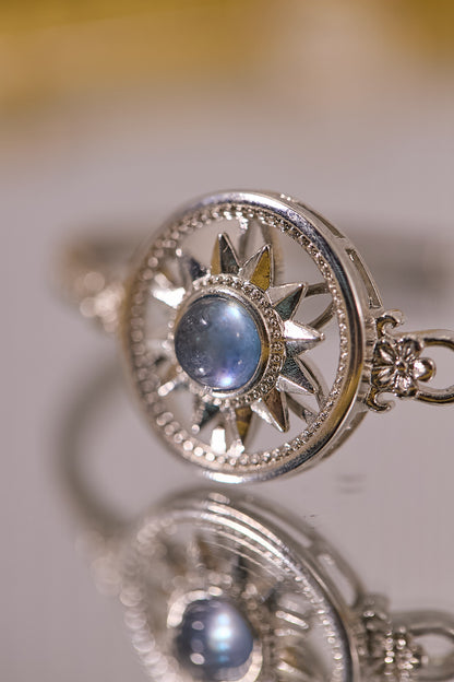 C050-時來運轉海藍寶手鈪