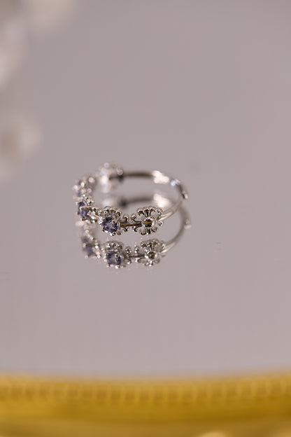 R076-坦桑石S925開口戒指