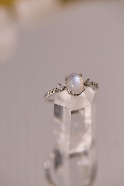 R077-藍月亮S925開口戒指