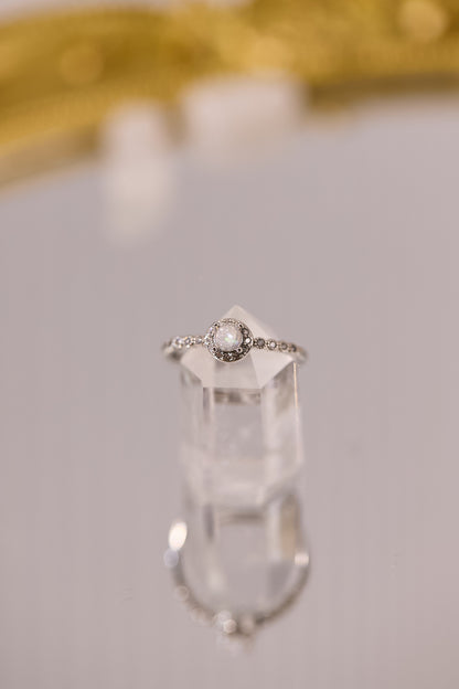 R079-馬島月光鋯石S925開口戒指