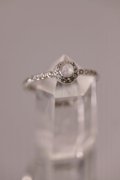 R079-馬島月光鋯石S925開口戒指