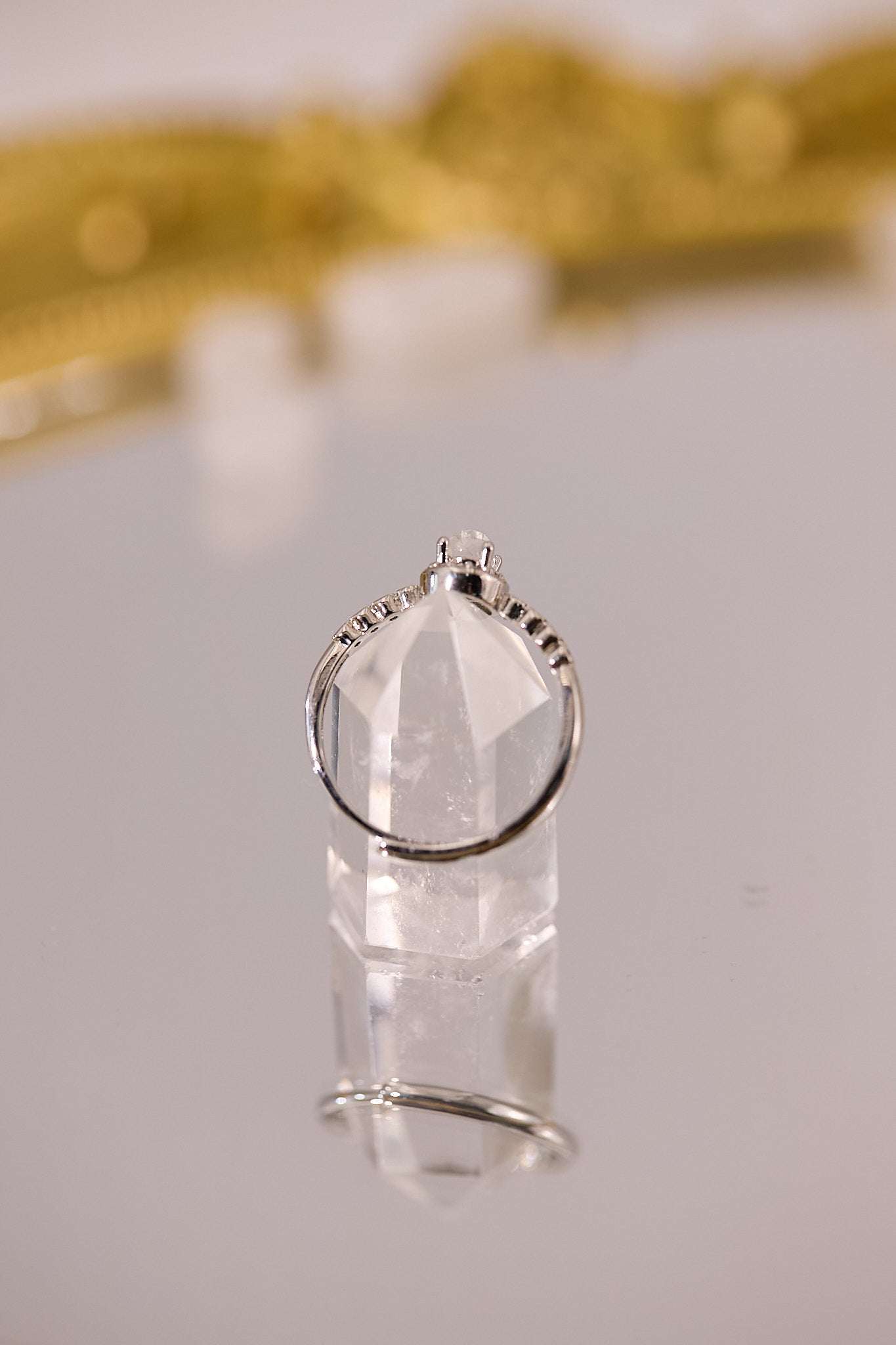 R079-馬島月光鋯石S925開口戒指