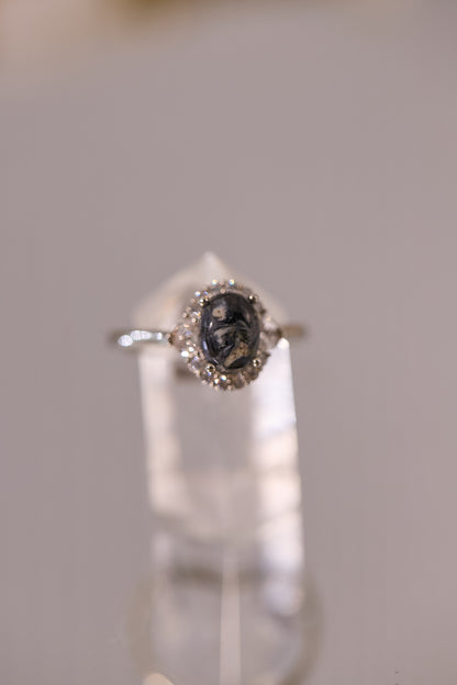 R084-彼德石S925開口戒指