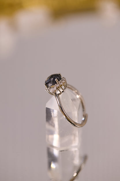 R084-彼德石S925開口戒指