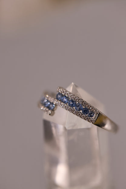 R093-托帕石S925開口戒指