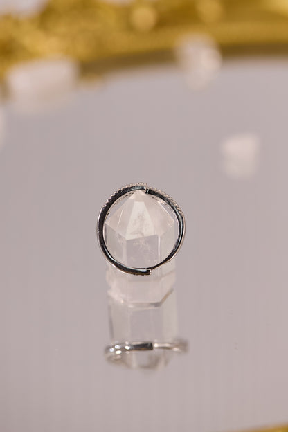 R093-托帕石S925開口戒指