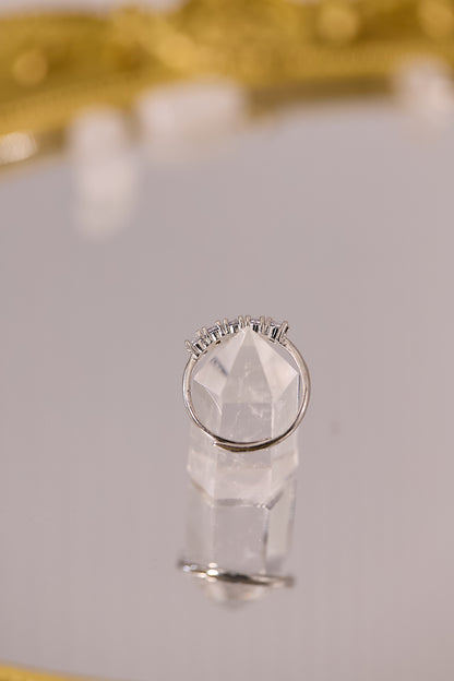 R095-坦桑石開口戒指