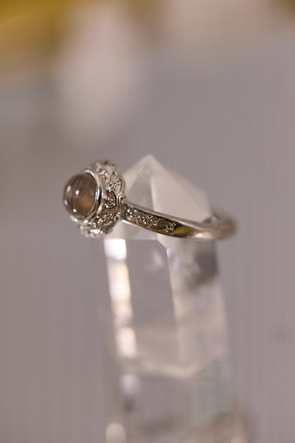 R096-黑金超七開口戒指