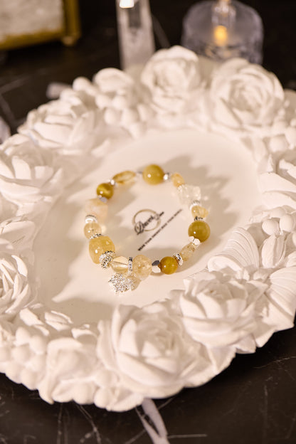 C075-黃晶·金虎眼石