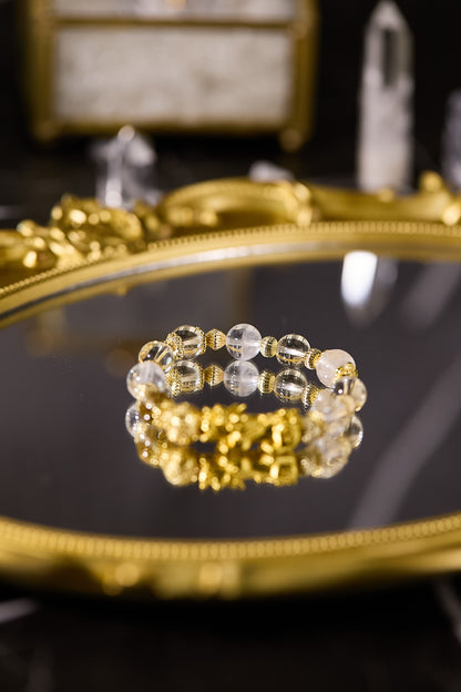 C083-招財貔貅．黃晶．白幽靈（包括開光）