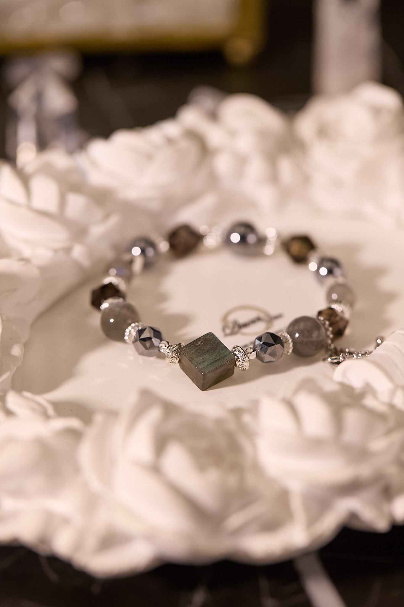 C090-德國太赫茲·茶晶·灰月光