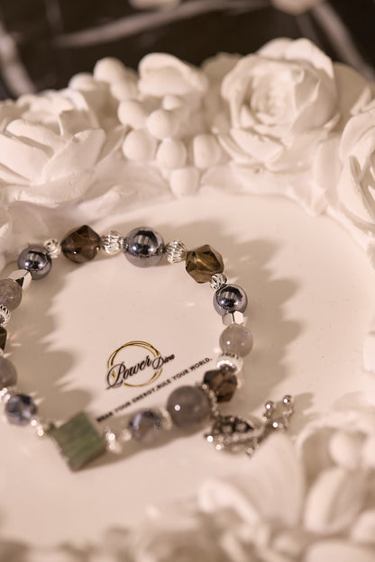 C090-德國太赫茲·茶晶·灰月光