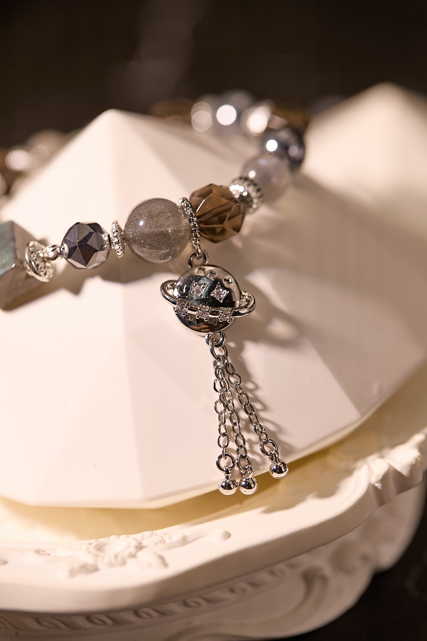 C090-德國太赫茲·茶晶·灰月光