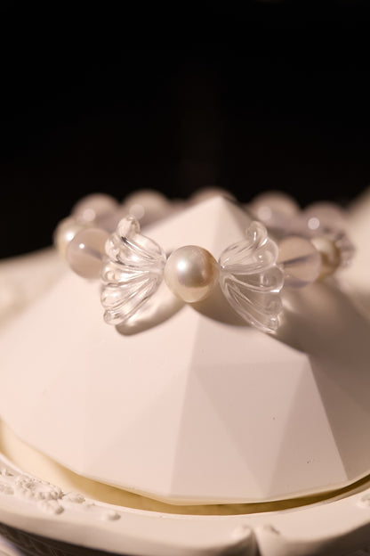 C091-淡水珍珠·白水晶·粉晶