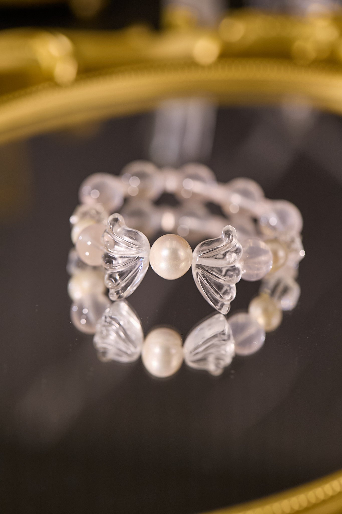 C091-淡水珍珠·白水晶·粉晶