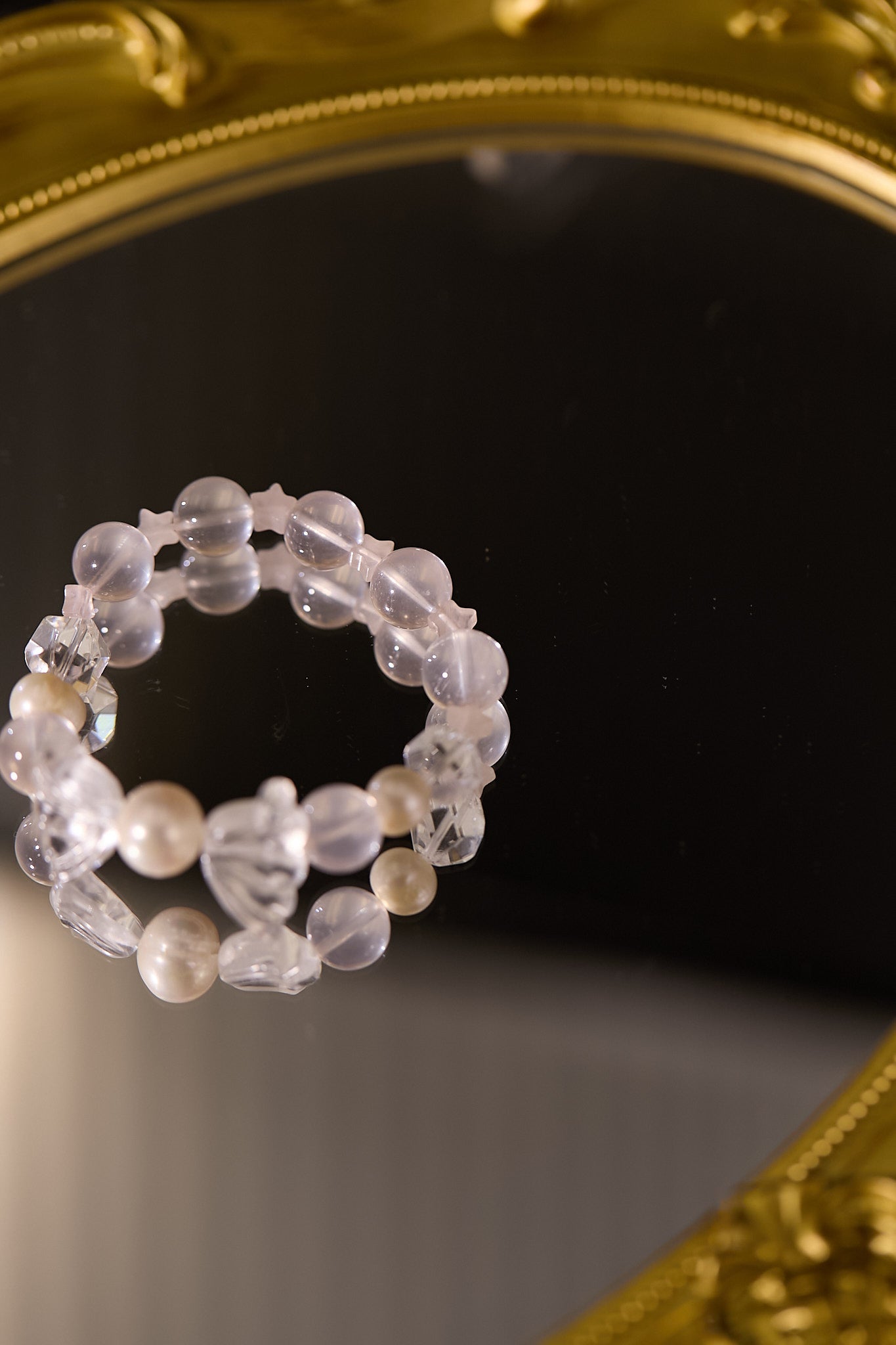 C091-淡水珍珠·白水晶·粉晶