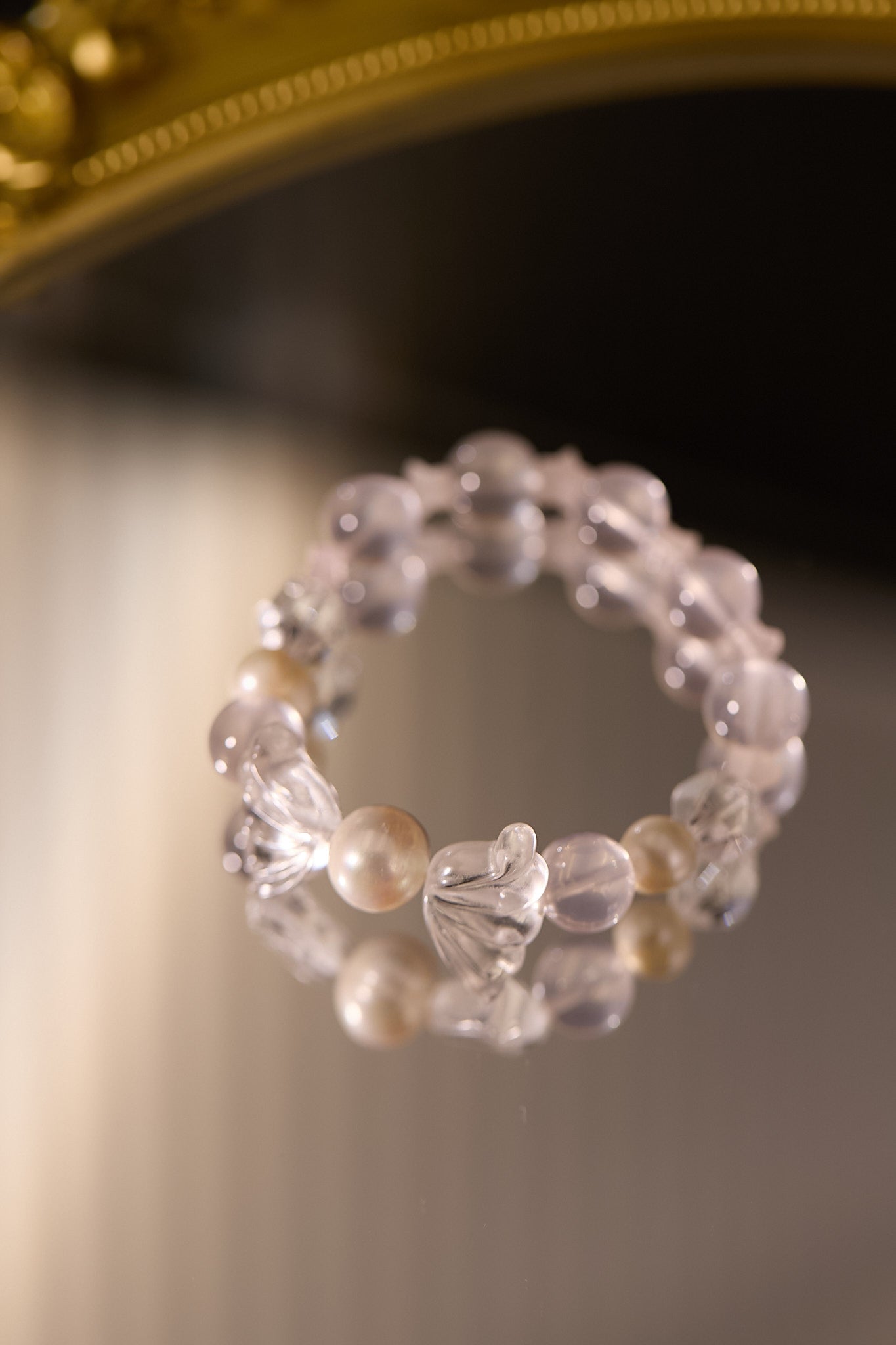 C091-淡水珍珠·白水晶·粉晶