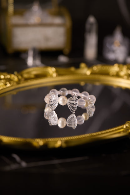 C091-淡水珍珠·白水晶·粉晶