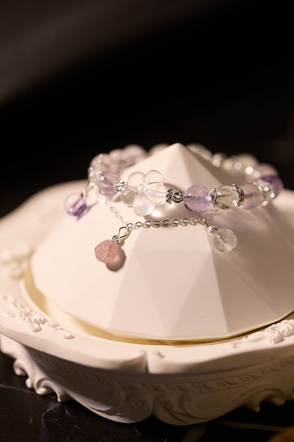 C092-玻利維亞紫晶·白水晶·綠阿賽·粉晶