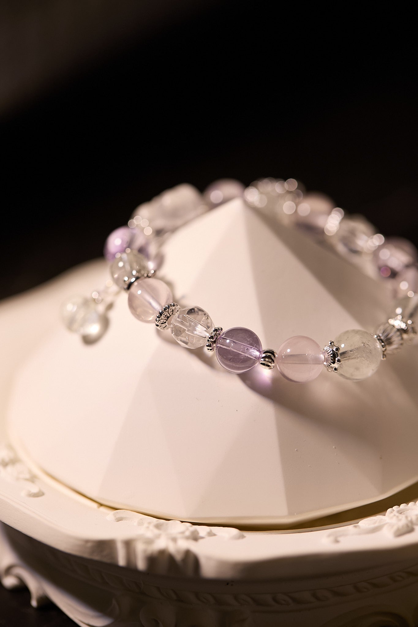 C092-玻利維亞紫晶·白水晶·綠阿賽·粉晶