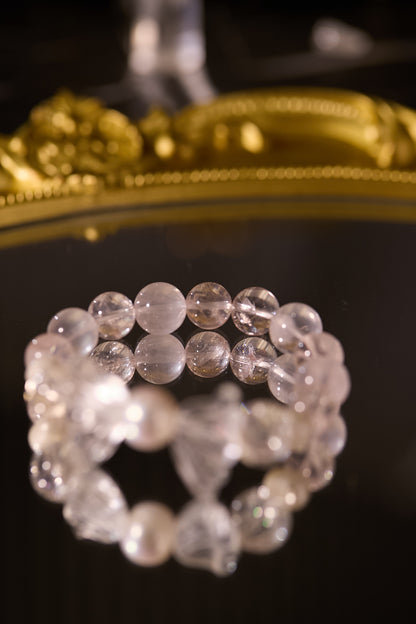 C093-粉晶·粉阿賽·白水晶