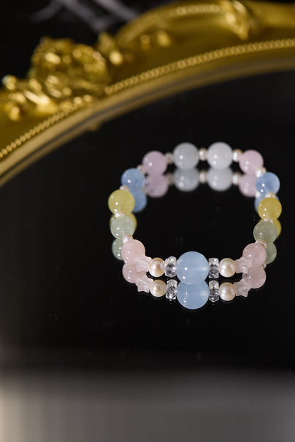 C094-摩根石·淡水珍珠·白水晶