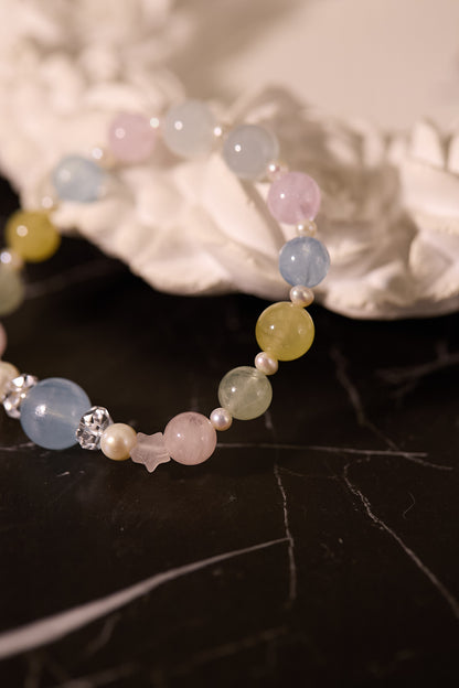 C094-摩根石·淡水珍珠·白水晶