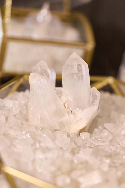 聚寶盤白水晶消磁套裝（大）