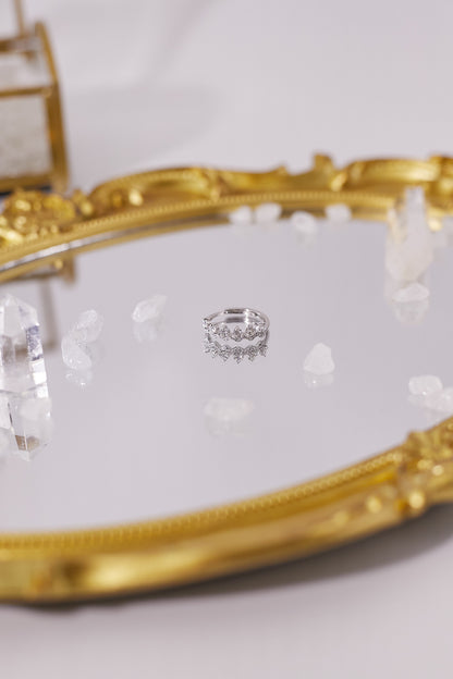 R032-莫桑鑽S925開口戒指