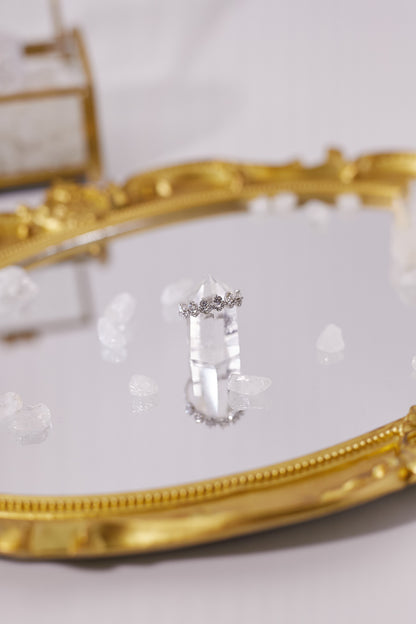 R032-莫桑鑽S925開口戒指