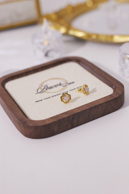 E026-紫鋰輝耳釘