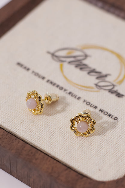 E026-紫鋰輝耳釘