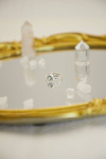 R010-托帕石S925開口戒指