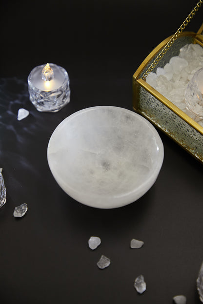 白水晶消磁碗（8-9CM）