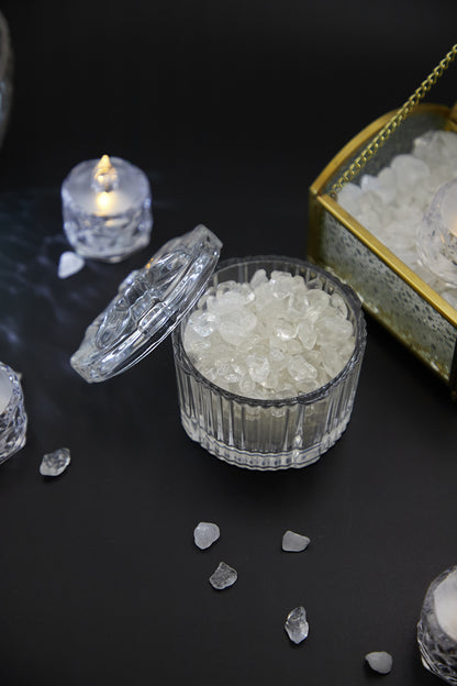 小型圓型玻璃盒子