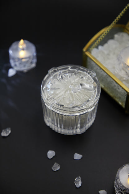 小型圓型玻璃盒子